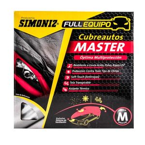 Cubreauto Simoniz Master M 437X200X160Cm Gris Poliester 100170