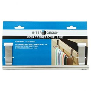 Porta Limpion Interdesign 23Cm Plateado Acero Inoxidable 29450