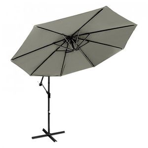 Parasol Clark 295X200X295Cm Beige Poliester Su_S101B