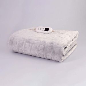 Cobija Electrica Expressions Doble 180X130Cm Gris Poliester Ge12