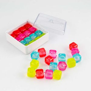 Cubos Hielo Joie 32 Ud 3X3Cm Multicolor Plastico 29194
