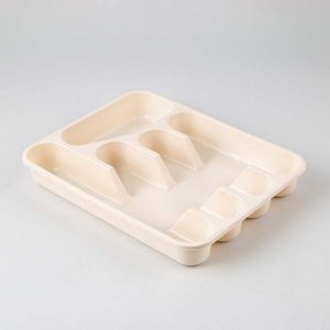 Organizador Cubierto Excellhouse 26X4X33Cm Multicolor Plastico