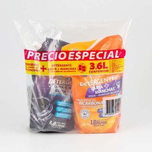 Detergente Ropa Eterna Negra Combo Doy Pack 3600 Ml Floral 472108