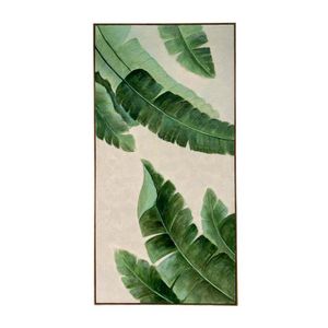 Cuadro Hojas Concepts Savanna 72X142Cm Poliester 448-7415326