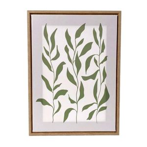 Cuadro Hojas Concepts Savanna 20X40Cm Poliester 530-423633