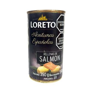 Aceituna Negra Loreto Sin Hueso 350 Gr 3740