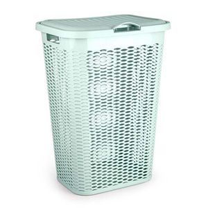 Cesta Ropa Plasticforte Pongotodo Verde 51 Lt Plastico 15402T2