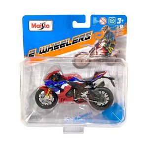Motocicleta Maisto 6X11X4Cm Multicolor / Surtido Plastico 35300
