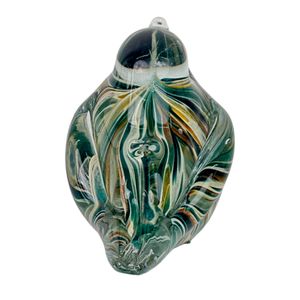 Figura Deco Concepts Ave Mali 7X6X12Cm Multicolor Vidrio 412-3645