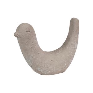 Figura Deco Concepts Ave Mali 18X14X5Cm Gris Cemento