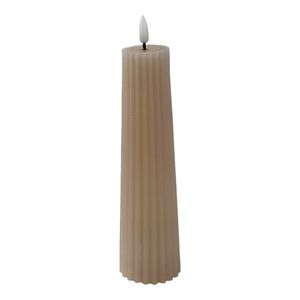 Vela Concepts Mali 6X6X21Cm Beige Parafina 415-690096