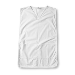 Delantal Home Set 47X77Cm Blanco Poliester 5849