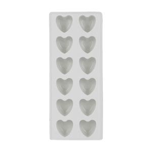 Cubeta Press Hexagonal 11X28Cm Blanco Silicona 77511