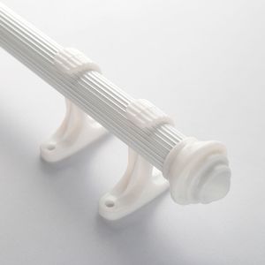 Set Cortinero 150X3Cm Blanco Aluminio Rm1646