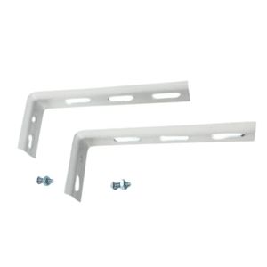 Escuadras Set 13X2Cm Blanco Acero Rm1804