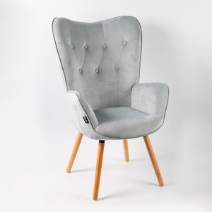 Poltrona Expressions 68X72X108Cm Gris Tela 75077J-Kd-A Grey