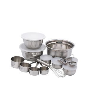 Set Bowls + Utensilios de Cocina Tezzio 22 Piezas